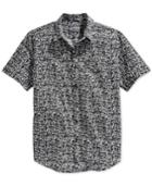 American Rag Daisy Print Short-sleeve Shirt