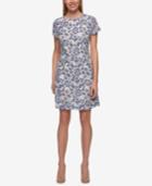 Tommy Hilfiger Two-tone Lace Pocket Dress