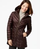 Nautica Hooded Quilted Puffer Coat