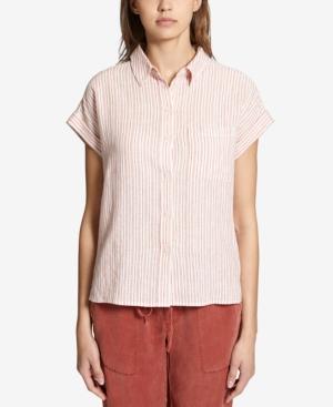 Sanctuary Mod Short-sleeve Boyfriend Shirt