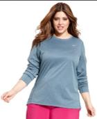 Nike Plus Size Long-sleeve Dri-fit Running Top