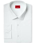 Alfani Spectrum Slim-fit White Pindot Print Dress Shirt, Only At Macy's