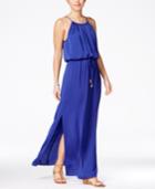 City Studios Juniors' Halter Maxi Dress