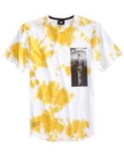 Lrg Men's Broken Down Tie-dyed Giraffe-print T-shirt