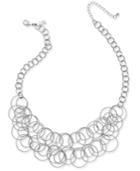 Inc International Concepts Multi-circle Statement Necklace, Only At Macy's