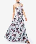 Fame And Partners Printed Maxi Dress