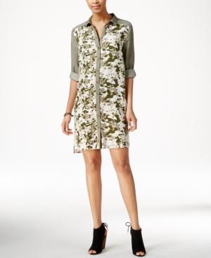 G.h. Bass & Co. Camo-print Shirtdress