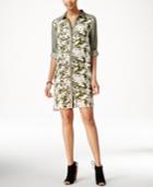 G.h. Bass & Co. Camo-print Shirtdress
