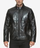 Marc New York Men's Sedgwick Faux Leather Moto Jacket