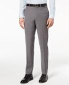 Dkny Men's Slim-fit Stretch Neat Suit Pants