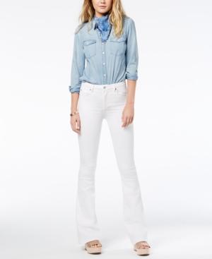 Hudson Jeans Flared High-rise Jeans