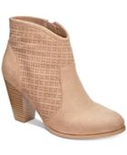 American Rag Aria Perforated Booties, Created For Macy's Women's Shoes