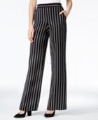 Bcx Juniors' Striped Wide-leg Pants