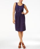 Maison Jules Polka-dot A-line Dress, Only At Macy's