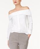 Trina Turk Off-the-shoulder Shirt