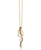 Le Vian Chocolatier Diamond Heart Twist Pendant Necklace (1/2 Ct. T.w.) In 14k Gold