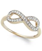 Wrapped Diamond Infinity Ring In Yellora (1/6 Ct. T.w.), Created For Macy's
