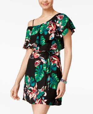 Be Bop Juniors' One-shoulder Shift Dress