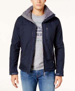 Superdry Men's Windtrekker Fleece-lined Windbreaker