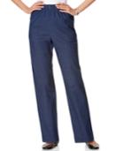 Alfred Dunner Petite Pull-on Denim Pants