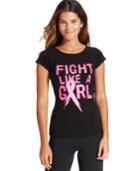 Ideology Short-sleeve Breast Cancer Awareness Tee, Only At Macy's
