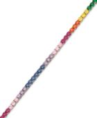 Giani Bernini Multicolor Cubic Zirconia Tennis Bracelet In Sterling Silver, Only At Macy's