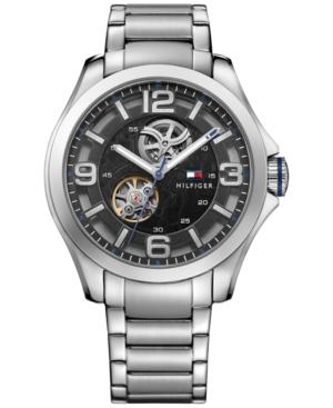 Tommy Hilfiger Men's Automatic Sophisticated Sport Stainless Steel Bracelet Watch 44mm 1791281