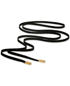 Rachel Rachel Roy Gold-tone Faux Suede Convertible Necklace