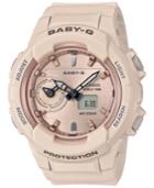 Baby-g Women's Analog-digital Pink Resin Strap Watch 42.9mm