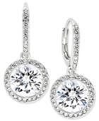 Danori Silver-tone Crystal Drop Earrings, Only At Macy's