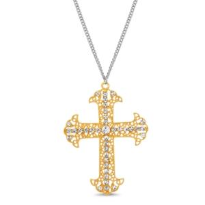 Steve Madden Crucifix Pendant Necklace