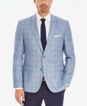Boss Men's Regular/classic-fit Patterned Virgin Wool Sport Coat