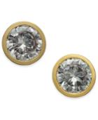 Alfani Gold-tone Crystal Stud Earrings, Created For Macy's