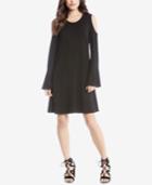 Karen Kane Cold-shoulder A-line Dress