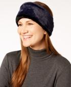 Calvin Klein Two-tone Faux-fur Headband