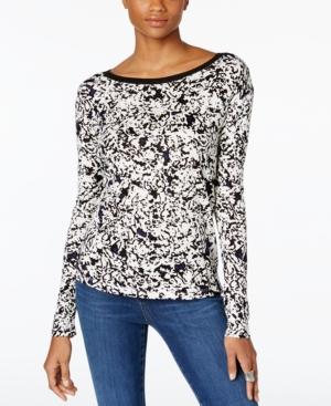Calvin Klein Jeans Printed V-back Top
