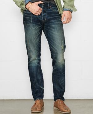 Denim & Supply Ralph Lauren Men's Slim-fit Distressed Jeans