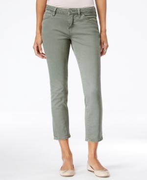 Jag Petite Penelope Cropped Ivy Wash Slim-leg Jeans