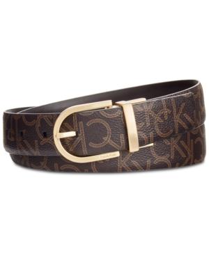 Calvin Klein Signature Reversible Leather Belt