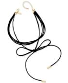 Inc International Concepts Gold-tone Imitation Suede Tie Choker Necklace, Created For Macy's