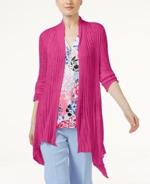 Inc International Concepts Asymmetrical Cardigan, Created For Macy's