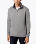 Tommy Hilfiger French Rib Quarter-zip Sweater