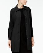 Eileen Fisher Washable Crepe Classic-collar Jacket, Regular & Petite