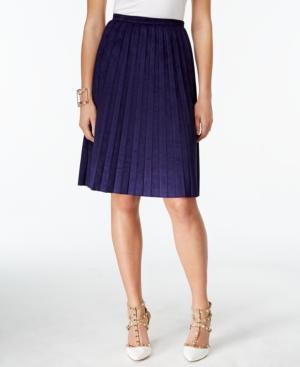 Robert Rodriguez Pleated A-line Skirt