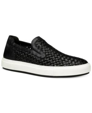 Donald Pliner Men's Clark Woven Slip-on Sneakers Men's Shoes
