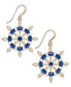 Charter Club Gold-tone Nautical Drop Earrings, Created For Macy's