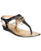 Thalia Sodi Zella Demi-wedge Flat Sandals, Only At Macy's Women's Shoes