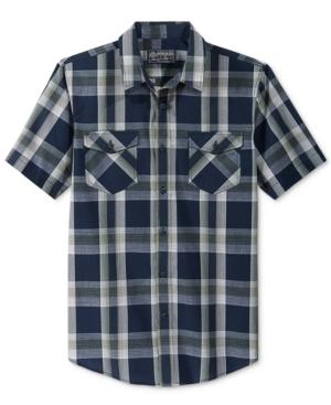 American Rag Men's Short-sleeve Plaid Shirt, Only At Macy's