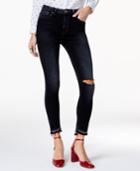 Dl1961 Chrissy Ultra High Rise Skinny Ripped Jeans