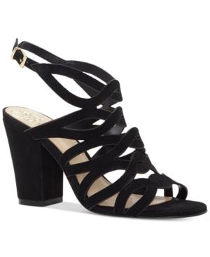 Vince Camuto Norla Strappy Block-heel Sandals Women's Shoes